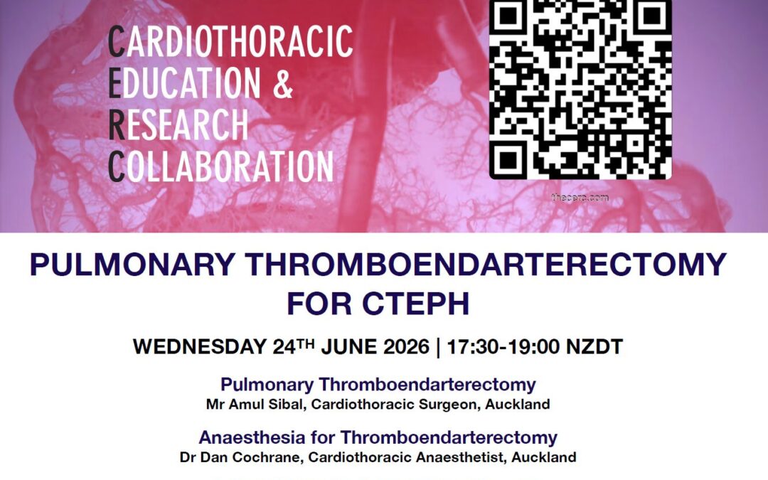 CERC 09: Pulmonary Thromboendarterectomy for CTEPH